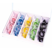 眼镜验光设备试镜架验光试戴架粉色灰色可选一盒五付