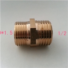 压力表铜对丝一端M20*1.5另一端1/2