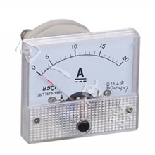 供应85C1-A指针式直流电流表头/小表头DC安培小仪表64*56