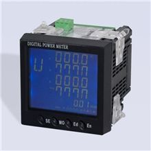 浙江多功能电力仪表厂家，带RS485通信，多功能综合监控仪表。
