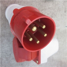 供应明装工业插头插座ST-124工业防水插整套.防水插4*32A