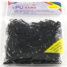 黑大包皮筋经典畅销品牌【多宝两元饰品批发】时尚发饰头绳