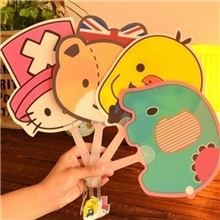 动物总动员轻松熊乔巴kitty英伦小熊忧伤小象阿狸小扇子8129