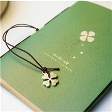 韩国文具5470恋上四叶草绑绳笔记本//记事本/10368