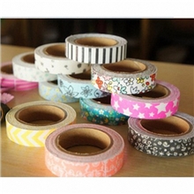 韩国文具LT-04花布胶带（12款）/DIY胶带1065