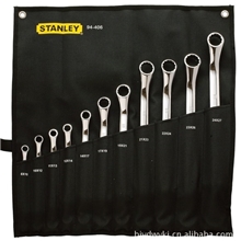 史丹利11件套公制精抛光45角双梅花扳手史丹利手动扳手五金工具