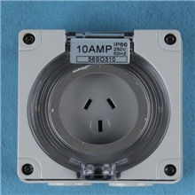厂家供应56SO310防水插座耐候插座防水面板插座插座