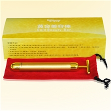 瘦脸美容器24K黄金美容棒提拉去皱黄金棒厂家现货批发可贴牌