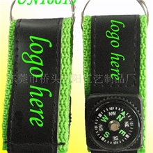 供应广告指南针钥匙扣促销礼品指南针钥匙圈赠品印刷指南针钥匙圈