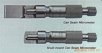 供应两片罐,三片罐卷边测微尺