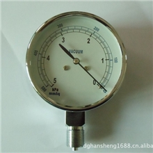 75mm*负5KPA，轴向正压负压膜盒表，KLM5KPA，东莞HSUM10KPA，