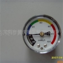 2寸/50MM轴向无边微压表/静压表/100kpa/3kpa/5kpa/-30kpa/-50kpa
