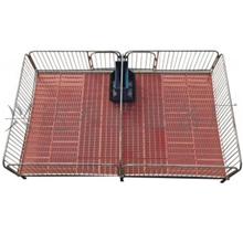 厂家直销XD-B1型保育栏养猪专用钢结构塑料地板保育栏