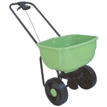 批发手推式草坪播种机施肥斗绿乐27升播种器.