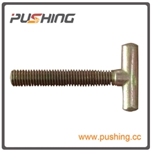 PS-F26冷锻加工T型螺栓异形螺柱电镀黄锌处理宁波非标螺栓加工
