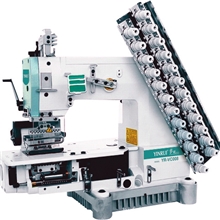 供应国产银箭牌缝纫机多针车vc008、1404、1508等多种花样多针车