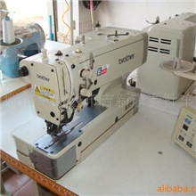 供应兄弟牌HE800A电脑平头锁眼机