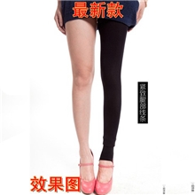 高端新品瘦腿保暖提臀多功能瘦腿袜打底裤超厚加绒塑形瘦身一体裤