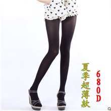 夏季超薄款瘦腿袜680D超薄款筋脉曲张连裤脚底防滑按摩设计