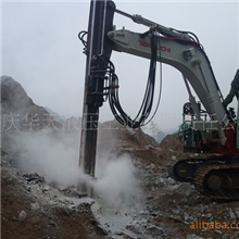 小型挖改装冲击钻机矿山机械工程钻机液压钻机水平钻机