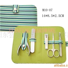 供应简洁形修甲套装/广告促销修容套装/不锈钢美容套装