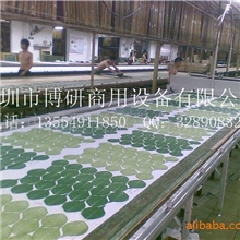 供应博研K3全自动纺织品、皮革平网丝印机\台板跑台印花机