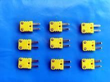 高温热电偶插头插座黄色台湾K型插座