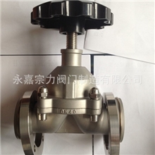 隔膜阀GM高真空隔膜阀法兰式焊接式卡箍式真空隔膜阀&6