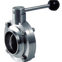 304/316L不锈钢卫生级焊接蝶阀，螺纹蝶阀，快装蝶阀，法兰蝶阀