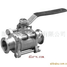 3PC卡箍连接真空球阀GU型