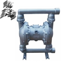 QBK不锈钢304气动隔膜泵1寸半不锈钢双隔膜泵只卖2050元