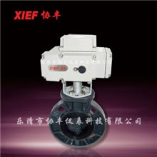 【厂家直销】D971S-10SDN65对夹式电动塑料蝶阀品质保障