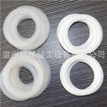 卡箍接头四氟垫片.快装卡箍四氟垫.聚四氟乙烯垫圈，四氟管