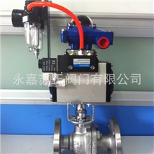 气动球阀气动软密封球阀Q641F气动不锈钢软密封球阀