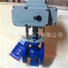 【厂家直销】ZkRV精小型电动V型调节球阀电动V型调节球阀