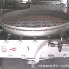 气动型/手动型/电动双列百叶阀/双挡板旁路门/电动档板门