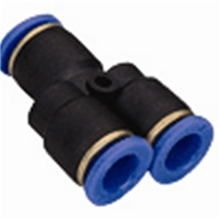 [厂家生产直销]气动接头PE-08系列T型三通PY-08Y型三通