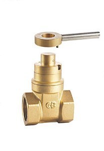 埃美柯/金博DN15-DN50黄铜磁性带锁铜闸阀铜截止阀铜止回阀