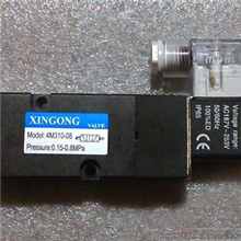 气动电磁阀、气动电磁换向阀4M210板式二位五通电磁阀