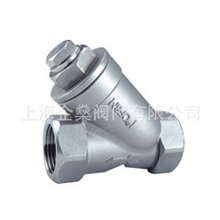 管道压力Y型、T型过滤器系列GL11H不锈钢内螺纹过滤器厂家生产