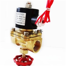 供应二通式煤气电磁阀带手动开关常闭电磁阀价格优惠