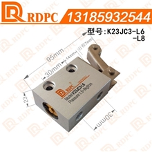供应K23JC3-L8机械阀/行程控制阀/二位三通/信号阀/滚轮式
