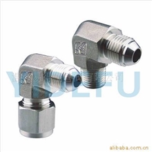 供应卡套弯头转JIC管接头、卡套弯通
