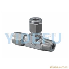 供应双卡套接头、卡套式外螺纹三通接头