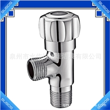 厂家供应优质铜芯铜杆陶瓷快开三角阀全铜三角阀冷热三角阀