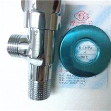 全铜九牧三角阀快开三角阀红冲三角阀