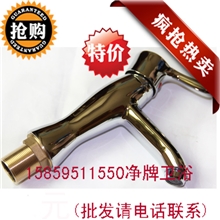 福建南安卫浴厂家工厂直供全铜红箭单孔冷热水调温面盆水龙头