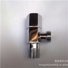 厂家直销批发供应全铜快开六角三角阀