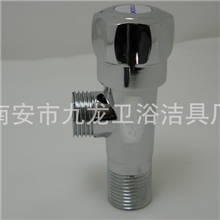 厂家直销批发锌合金加厚角阀三角阀铜芯直角阀九龙直角阀