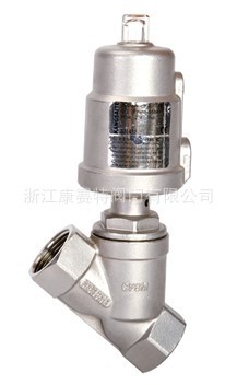 厂家直销不锈钢头气动角座阀螺纹角座阀/氮气角座阀